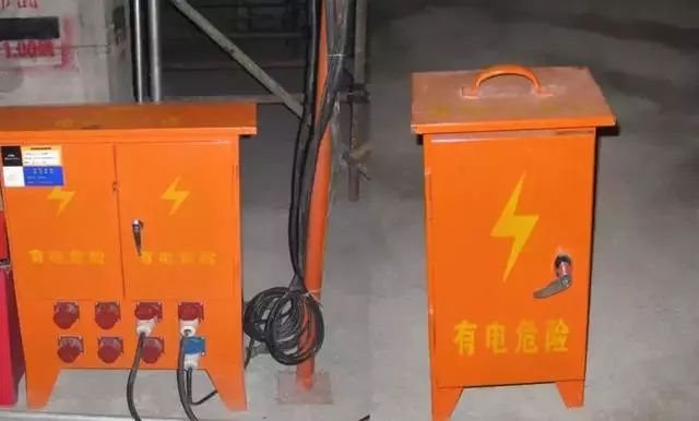 施工現(xiàn)場臨時用電配電箱及開關箱配置和使用說明，圖示詳圖