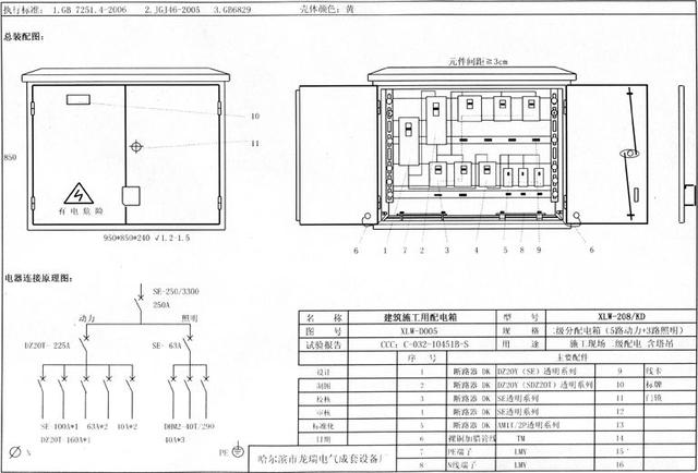 如何配置施工臨時用電配電箱(機柜)？圖片和文本的詳細分析！施工人員必需的